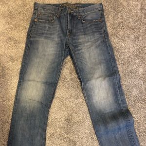 Slim-Straight Medium Washed American Eagle Jeans